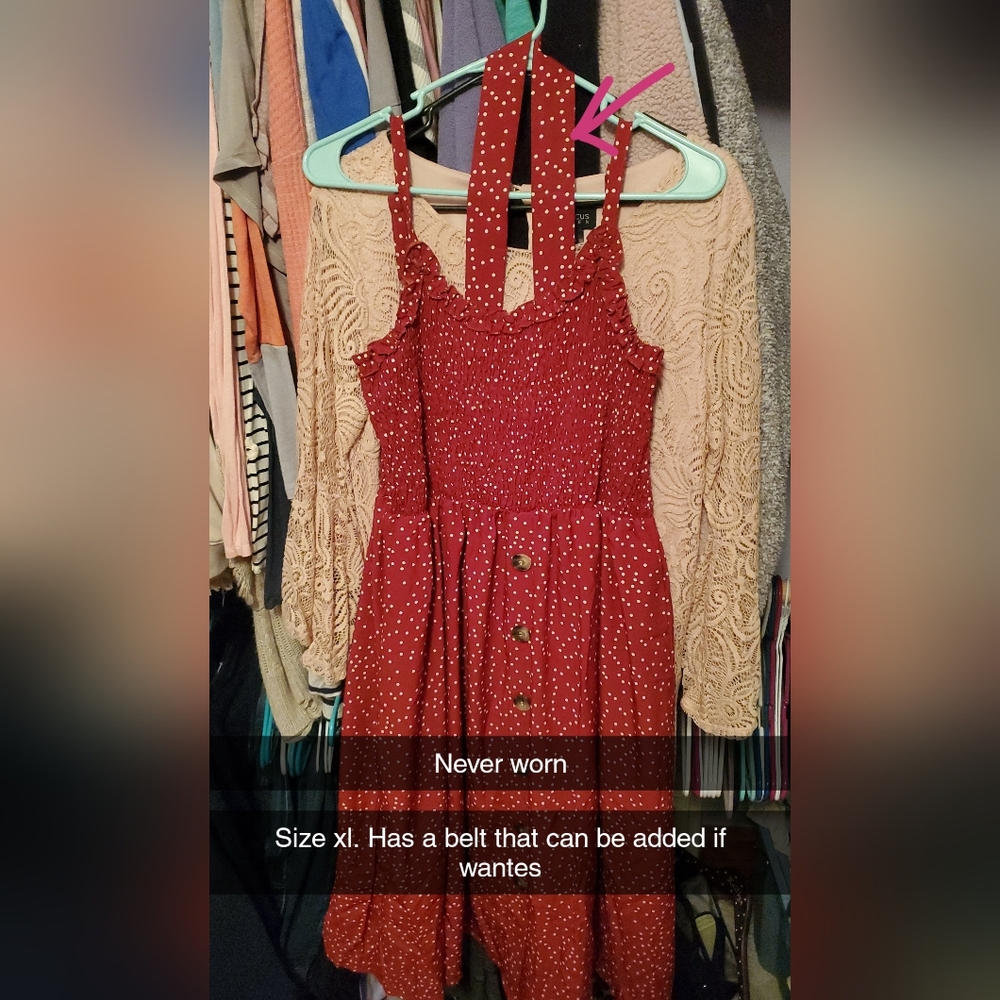 Red Polka Dot Dress